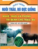 Giáo trình Nuôi trâu bò đực giống (Nghề: Nuôi và phòng bệnh cho trâu, bò): Phần 1