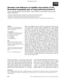 Báo cáo khoa học: Structure and inﬂuence on stability and activity of the N-terminal propeptide part of lung surfactant protein C