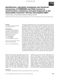 Báo cáo khoa học: Identiﬁcation, subcellular localization and functional interactions of PilMNOWQ and PilA4 involved in transformation competency and pilus biogenesis in the thermophilic bacterium Thermus thermophilus HB27