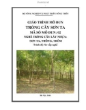 Giáo trình Trồng cây Sơn ta - MĐ02: Trồng cây lấy nhựa Sơn ta, Thông, Trôm