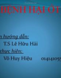 Báo cáo: Bệnh hại ớt