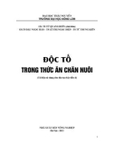 Giáo trình Độc tố trong thức ăn chăn nuôi (tài liệu sử dụng trong đào tạo bậc tiến sĩ): Phần 1