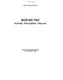 Nuôi bò thịt - Kỹ thuật - Kinh nghiệm - chương 1