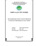 THỬ NGHIỆM KHẢ NĂNG ỨNG DỤNG PROTEASE TỪ NỘI TẠNG TÔM TRONG SẢN XUẤT CHITIN