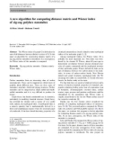 Báo cáo hóa học: A new algorithm for computing distance matrix and Wiener index of zig-zag polyhex nanotubes