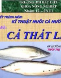 Bài thuyết trình chuyên đề: Cá thát lát