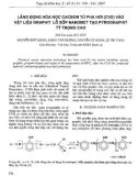 Báo cáo Lắng đọng hóa học cácbon từ pha hơi (CVD) vào vật liệu graphit lỗ xốp nanomet tạo pyrographit tỷ trọng cao 