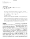 Báo cáo hóa học: Research Article Discrete-Time Modelling of the Moog Sawtooth Oscillator Waveform