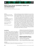 Báo cáo khoa học: Marine toxins and the cytoskeleton: okadaic acid and dinophysistoxins