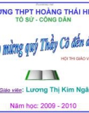 Bài giảng Lịch sử lớp 12 - Bài 26: Đất nước trên đường đổi mới đi lên chủ nghĩa xã hội (1986–2000) (Tiết 2)