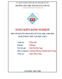 Sáng kiến kinh nghiệm Tiểu học: Một số phương pháp rèn kĩ năng đọc cho học sinh ở phân môn Tập đọc lớp 2