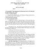 Sáng kiến kinh nghiệm: Một số giải pháp bồi dưỡng phụ trách Sao Nhi đồng theo mô hình trường học mới VNEN