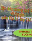 Bài giảng Địa lý 7: Chương III - Môi trường hoang mạc - Hoạt động kinh tế của con người ở hoang mạc