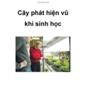 Cây phát hiện vũ khí sinh học