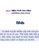 Bài giảng Bệnh nấm phổi gia cầm