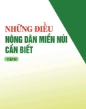 Những kiến thức cần thiết dành cho nông dân miền núi (Tập 2): Phần 1