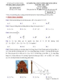 Đề thi học kì 2 môn Toán 10 năm 2018-2019 có đáp án - Trường THPT Lê Quý Đôn