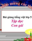 Bài giảng Tiếng việt 5 tuần 29 bài: Con gái - Thu Hiên