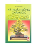 Kỹ thuật trồng chăm sóc cây mai