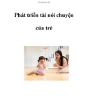 Phát triển tài nói chuyện của trẻ