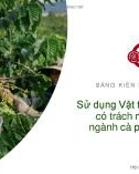 Bài giảng Sử dụng vật tư nông nghiệp có trách nhiệm trong ngành cà phê Việt Nam