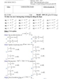 Đề kiểm tra 45 phút lần 1 môn Toán lớp 11 năm 2016-2017 - THPT Hàm Thuận Bắc - Mã đề 209