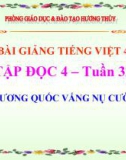 Bài Tập đọc: Vương quốc vắng nụ cười - Bài giảng điện tử Tiếng việt 4 - GV.N.Phương Hà