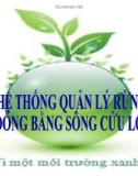 HỆ THỐNG QUẢN LÝ RỪNG Ở ĐỒNG BẰNG SÔNG CỬU LONG