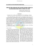 ĐÁNH GIÁ TÍNH KHÁNG RẦY NÂU CỦA MỘT SỐ DÒNG, GIỐNG LÚA TẠI ĐỒNG BẰNG SÔNG HỒNG VÀ SÔNG CỬU LONG