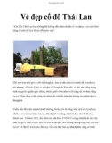 Vẻ đẹp cố đô Thái Lan