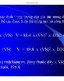 Bài giảng giống vật nuôi - Phần 3