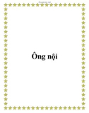 Truyện ngắn: Ông nội