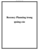 Recency Planning trong quảng cáo