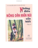 Hướng nghiệp những điều nông dân miền núi cần biết Tập 2