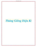 Tháng Giêng Diệu Kì