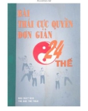 Tìm hiểu về bài thái cực quyền đơn giản 24 thế