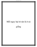 Mối nguy hại từ sán lá ở cá giống