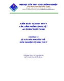 Kiểm soát vệ sinh thú y - Cá và loại nhuyễn thể