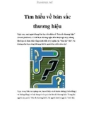 Tìm hiểu về bản sắc thương hiệu