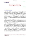 Chứng Nghiệm Khí Công