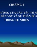 Bài giảng Vi sinh vật học đại cương (Microbiologie): Chương 4 - PGS. TS. Nguyễn Bá Hiên