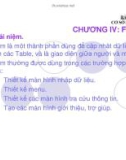 Bài giảng Cơ sở dữ liệu: Chương IV - Form