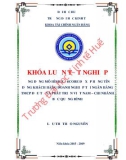 Khóa luận tốt nghiệp Tài chính Ngân hàng: Ứng dụng mô hình Z – Score để xếp hạng tín dụng khách hàng doanh nghiệp tại Ngân hàng TMCP Đầu tư và Phát triển Việt Nam – Chi nhánh Bắc Quảng Bình