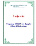 Luận văn: Ứng dụng DS1307 xây dựng hệ thống thời gian thực