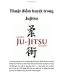 Thuật điểm huyệt trong Jujitsu