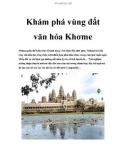 Khám phá vùng đất văn hóa Khơme