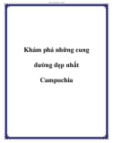 Khám phá những cung đường đẹp nhất Campuchia