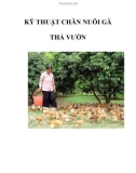 KỸ THUẬT CHĂN NUÔI GÀ THẢ VƯỜN