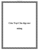 Cửu Trại Câu đẹp mơ màng