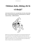 Odokan Judo, không chỉ là võ thuật?